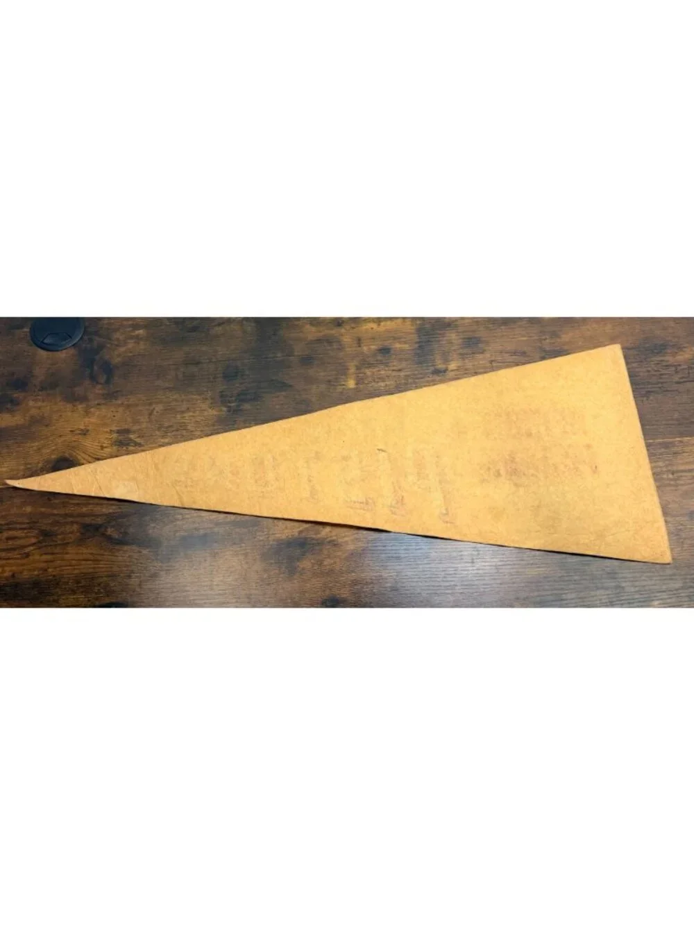 Vintage Detroit Pistons NBA Vintage Felt Pennant aged